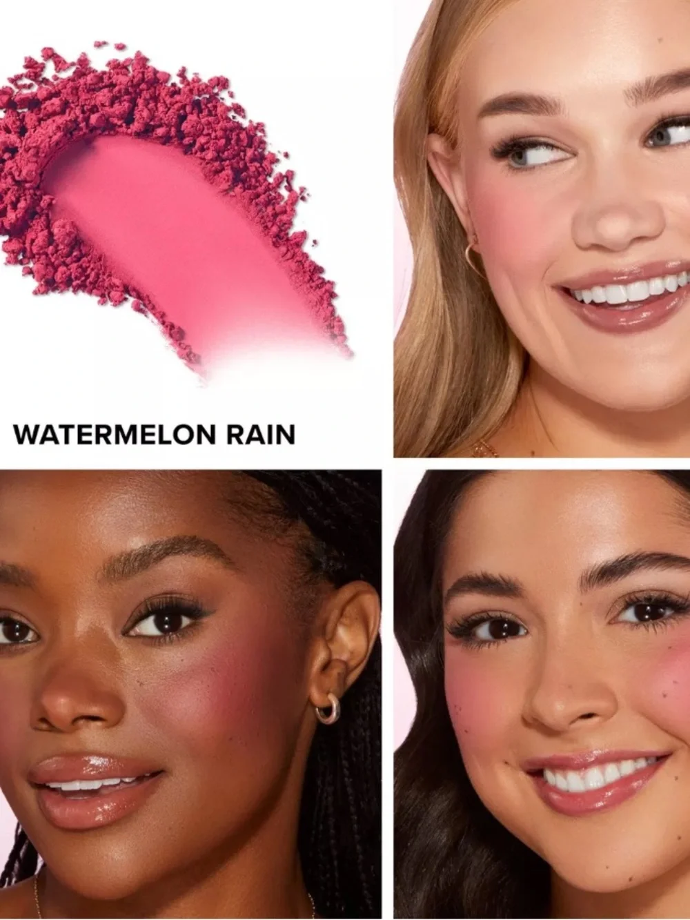TOO FACED CLOUD CRUSH BLURRING POWDER BLUSH;—WATERMELON RAIN